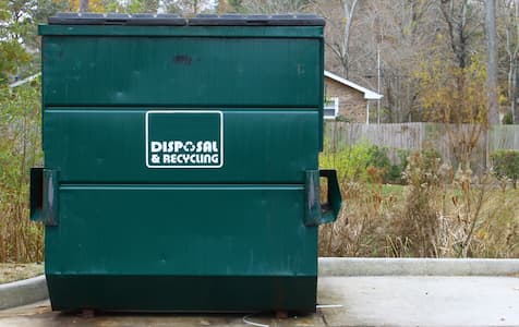 Dumpster pad