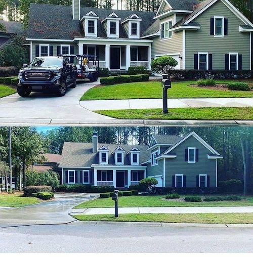 How often should you pressure wash your bluffton home